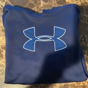 Boys XL Under Armour Navy Hoodie Sweatshirt